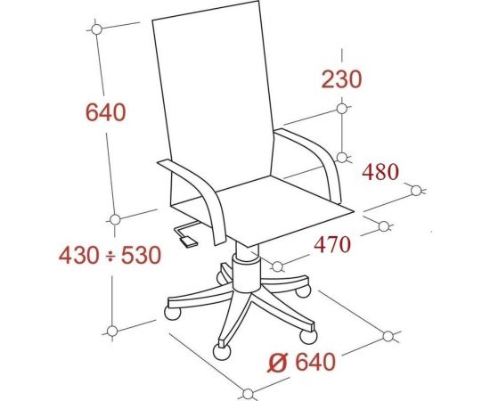 Кресло Easy Chair BN Y 711 TPU кз коричнев хром 1389367 – изображение 5