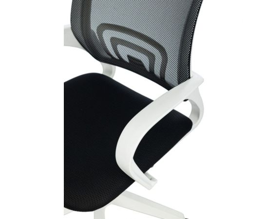 Кресло Easy Chair vb_echair-396w lt сетка/ткань черный пластик белый 1776392 – изображение 5