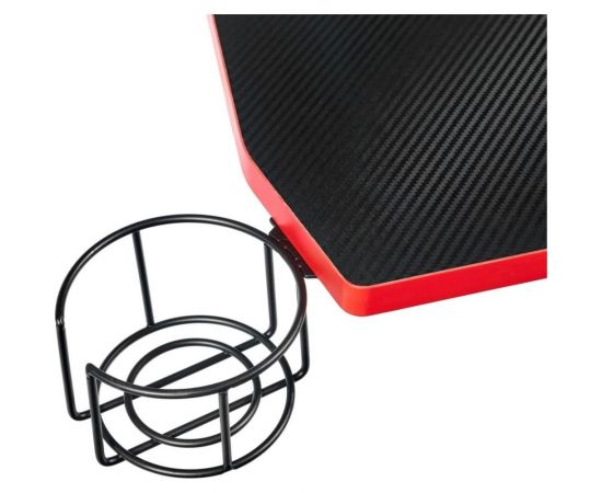 Компьютерный стол BRADEX Basic 110x59x75 см, c полкой для монитора 40x20 см FR 0682 – изображение 6