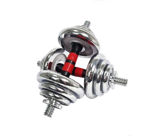 Разборные гантели с грифом URM 50 кг (2шт х 25 кг) B00123 – изображение 6