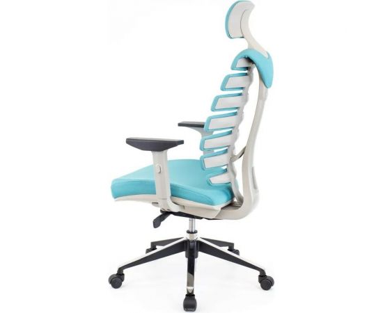 Кресло Everprof Ergo Grey ткань бирюзовый EP-Ergo Fabric Тurqoise – изображение 8