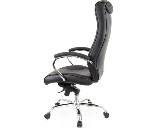 Кресло Everprof King M кожа черный EC-370 Leather Black – изображение 8