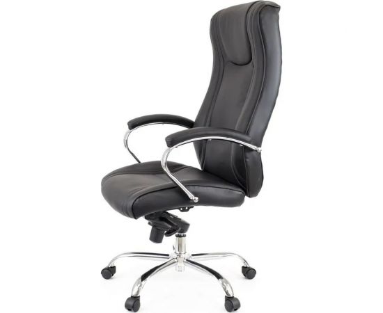 Кресло Everprof King M кожа черный EC-370 Leather Black – изображение 9