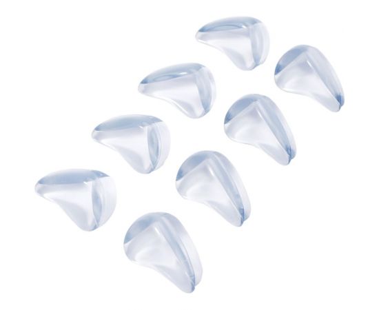 Мягкие защитные накладки на углы для детей Halsa 3x2х1.5 см, 8 шт., прозрачные HLS-S-103 – изображение 10