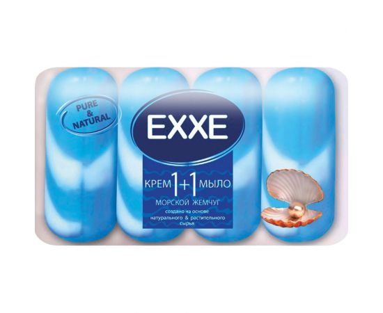 Крем-мыло EXXE морской Жемчуг 4 шт., 90 г 218316 