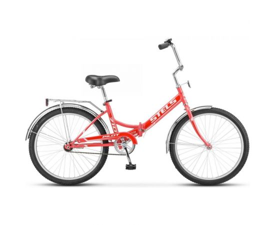 Велосипед STELS 24” Pilot-710 C, размер рамы 14"" красный LU070364 