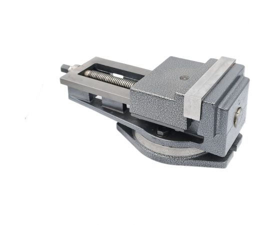 Тиски TORNERI станочные с открытым винтом поворотные L губок 160 мм 042010 