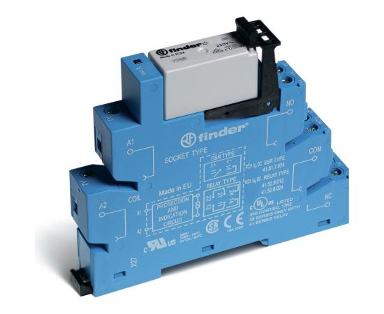 Интерфейсный модуль реле Finder 1 CO конт. 16а 24в Ac/Dc; винт. зажимы 380100240060 