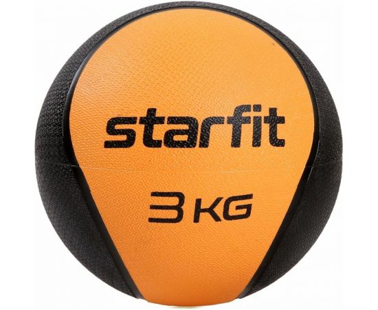 Медбол высокой плотности Starfit GB-702 3 кг, оранжевый УТ-00018936 