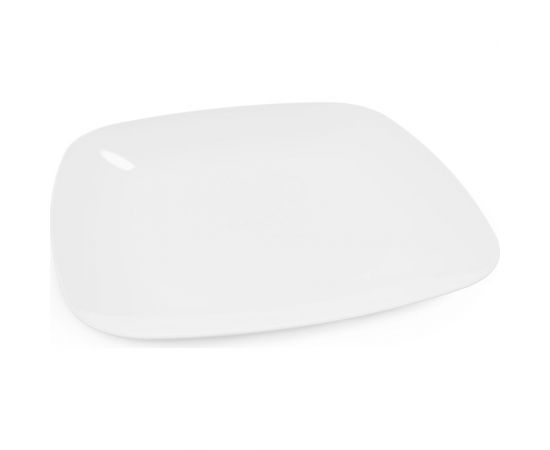 Тарелка ЗПИ «Альтернатива» Квадро плоская, белый М8043 