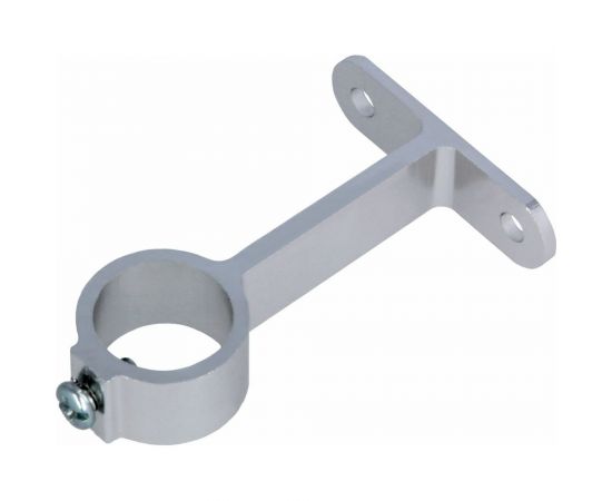 Опора штанги шкафа AMIG серебро 4-20 