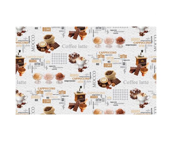 Столовая клеенка КОЛОРИТ Мажор с увеличенным наложением на нетканой основе ПР687 