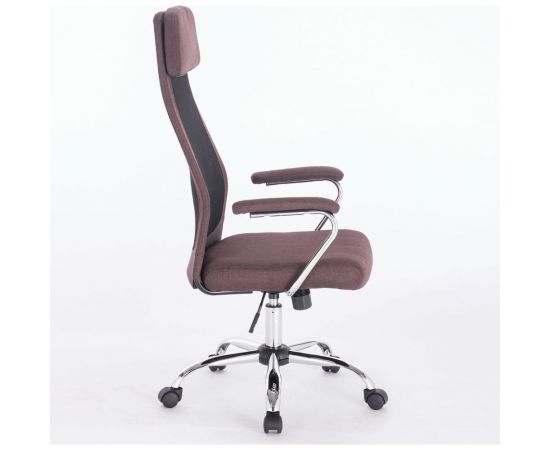 Компьютерное офисное кресло руководителя BRABIX Flight EX-540, с подлокотниками, хром, сетка 531849 – изображение 2