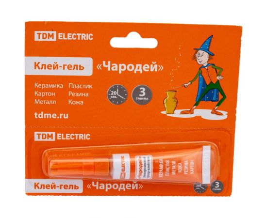 Супер-клей TDM Чародей гель 3 г SQ0542-0005 – изображение 2