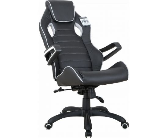 Компьютерное геймерское офисное кресло BRABIX Techno Pro GM-003, с подлокотниками, экокожа 531814 – изображение 2