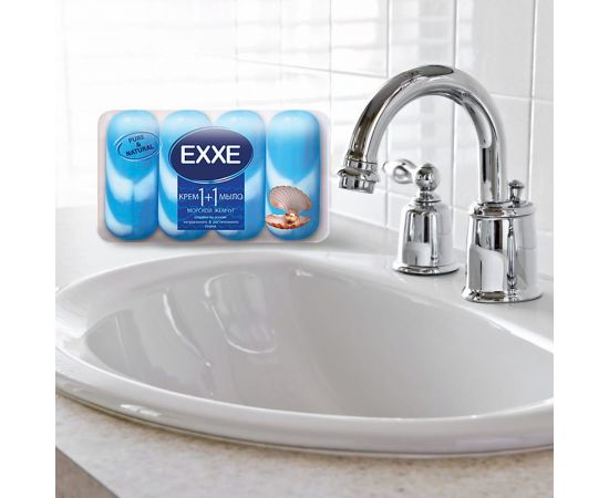 Крем-мыло EXXE морской Жемчуг 4 шт., 90 г 218316 – изображение 2
