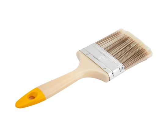 Плоская кисть 888 из искусственной щетины 3 - 75 мм * 14 мм Аква 0121050 – изображение 2