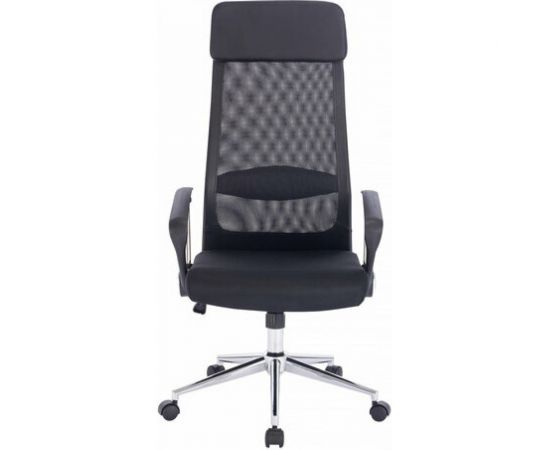 Офисное кресло BRABIX Flight R EX-541, хром, ткань TW, сетка, черное 532517 – изображение 2