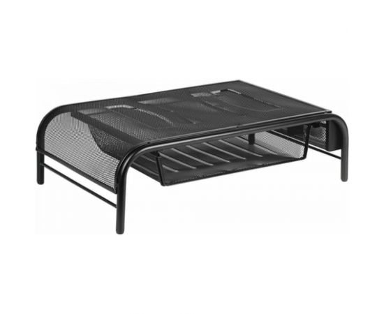 Металлическая подставка для ноутбука, монитора, принтера BRAUBERG Germanium 50.5х30х14.5 512611 – изображение 2