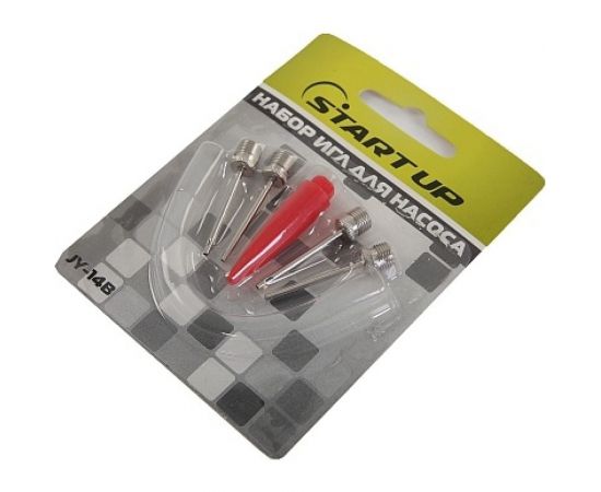 Набор игл для насоса Start Up JY-14B, 4 шт., переходник 8190 4607167308190 – изображение 2