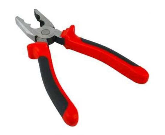 Комбинированные плоскогубцы Boxer 180 мм, двухкомпонентные рукоятки 126019 – изображение 3