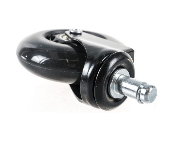 Поворотное колесо Brante D 65 мм на штыре M11 для кресла, силикон 104310 – изображение 3