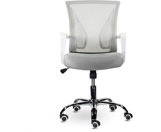 Компьютерное офисное кресло BRABIX Wings MG-306, с подлокотниками, хром, сетка 532012 – изображение 3