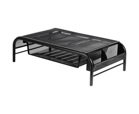 Металлическая подставка для ноутбука, монитора, принтера BRAUBERG Germanium 50.5х30х14.5 512611 – изображение 3