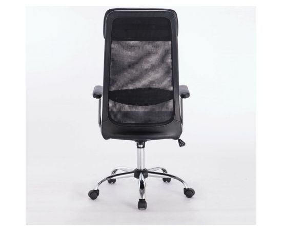 Компьютерное офисное кресло руководителя BRABIX Flight EX-540, с подлокотниками, хром, сетка 531850 – изображение 4