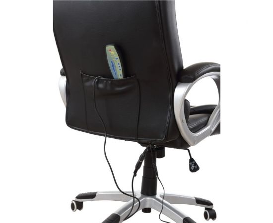 Офисное кресло BRABIX Comfort Ms-003 6 массажных модулей, экокожа, черное 532521 – изображение 4