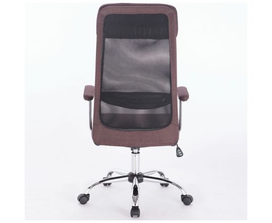 Компьютерное офисное кресло руководителя BRABIX Flight EX-540, с подлокотниками, хром, сетка 531849 – изображение 4