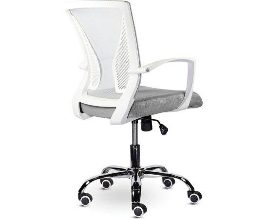 Компьютерное офисное кресло BRABIX Wings MG-306, с подлокотниками, хром, сетка 532012 – изображение 4