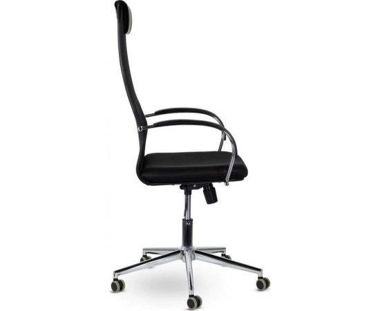 Кресло руководителя компьютерное рабочее офисное/для дома BRABIX Pilot Ex-610 Ch premium, хром, ткань-сетка 532417 – изображение 4