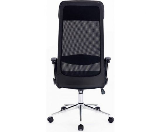 Офисное кресло BRABIX Flight R EX-541, хром, ткань TW, сетка, черное 532517 – изображение 4