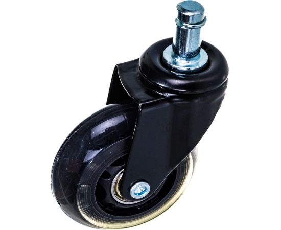 Поворотное колесо Brante D 65 мм на штыре M11 для кресла, силикон 104310 – изображение 4