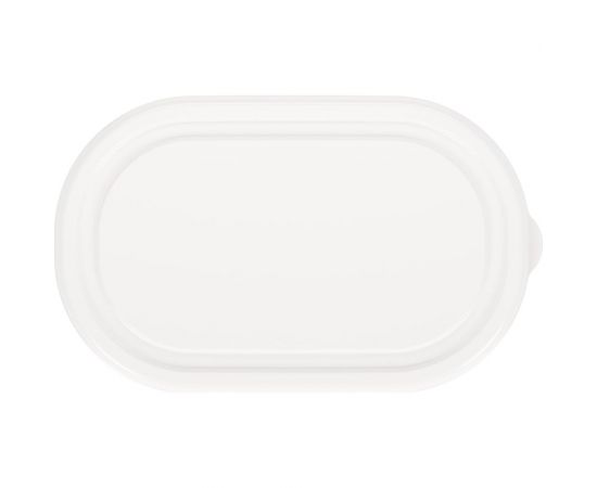 Емкость для СВЧ ЗПИ «Альтернатива» 0.65 л, овальная, белый М8792 – изображение 4