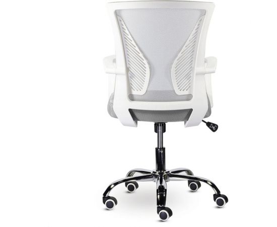 Компьютерное офисное кресло BRABIX Wings MG-306, с подлокотниками, хром, сетка 532012 – изображение 5