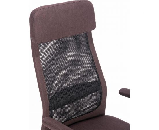 Компьютерное офисное кресло руководителя BRABIX Flight EX-540, с подлокотниками, хром, сетка 531849 – изображение 5