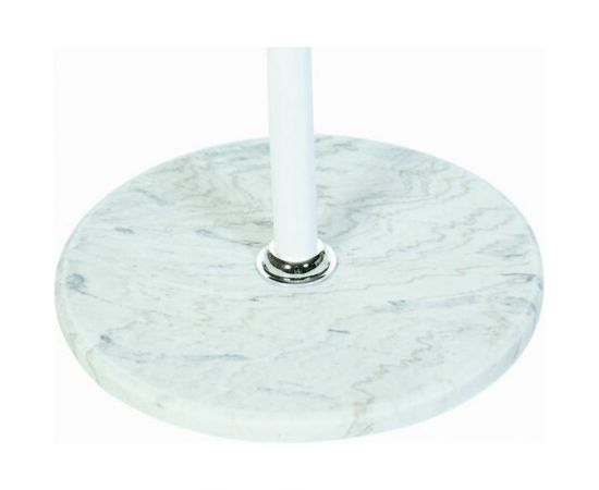 Вешалка-стойка BRABIX CR-1906 на мраморном диске, металл белый / дерево бук 606440 – изображение 5