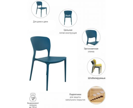 Стул BRADEX Spot бирюзовый FR 0772 – изображение 6