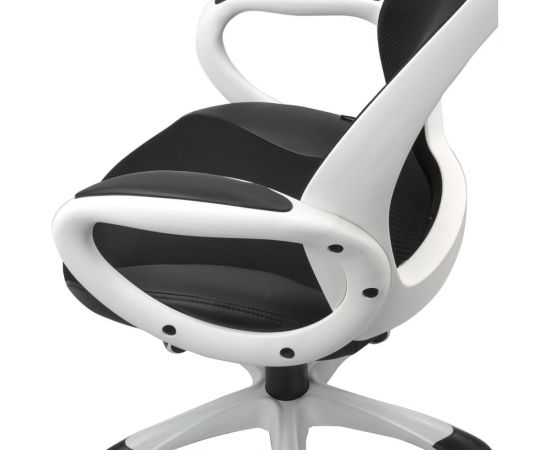 Компьютерное офисное кресло руководителя BRABIX PREMIUM Genesis EX-517, с подлокотниками, экокожа / сетка 531573 – изображение 6