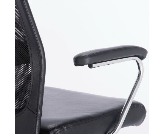 Компьютерное офисное кресло руководителя BRABIX Flight EX-540, с подлокотниками, хром, сетка 531850 – изображение 6