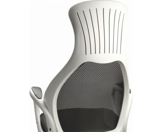 Компьютерное офисное кресло руководителя BRABIX PREMIUM Genesis EX-517, с подлокотниками, экокожа / сетка 531573 – изображение 7