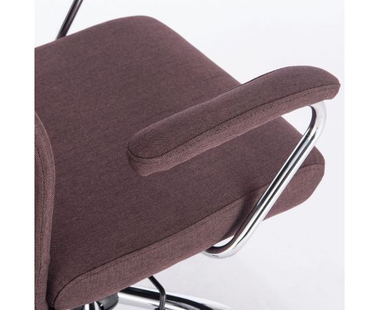 Компьютерное офисное кресло руководителя BRABIX Flight EX-540, с подлокотниками, хром, сетка 531849 – изображение 7