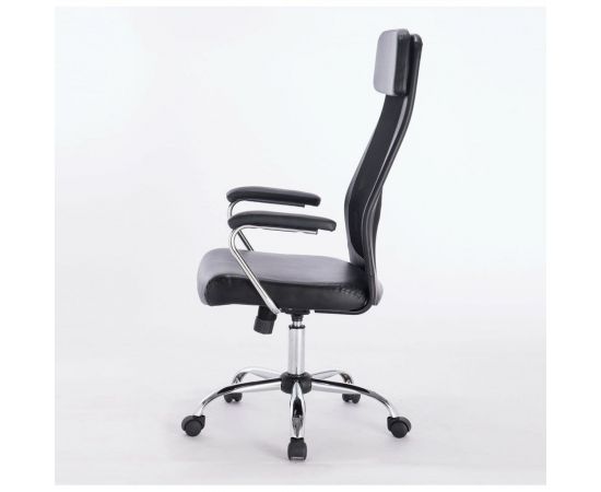 Компьютерное офисное кресло руководителя BRABIX Flight EX-540, с подлокотниками, хром, сетка 531850 – изображение 7