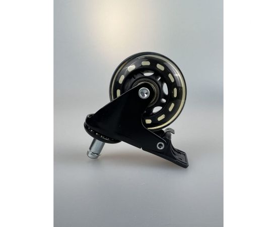 Колесо для кресла с тормозом Brante D 65 мм на штыре M11 силикон 104318 – изображение 7