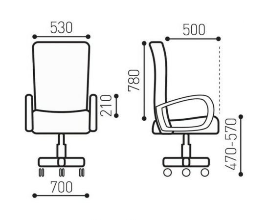 Компьютерное геймерское офисное кресло BRABIX Techno Pro GM-003, с подлокотниками, экокожа 531814 – изображение 9