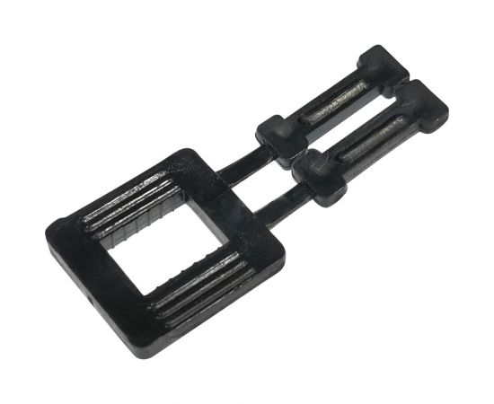 Полипропиленовая пряжка КОРДЛЕНД 20x60x5 для ПП/ПЭТ ленты 12-15 мм, 1000 шт. PP KREP-00112 