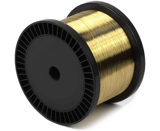 Электроэрозионная латунная проволока Prosaers 0,25 мм, 5 кг, 1000 Н/мм 32287 