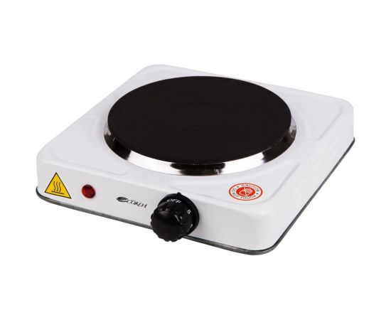 Одноконфорочная электроплитка СОКОЛ 1.0 кВт/220В/50Гц, закрытый ТЭН 70-0101 